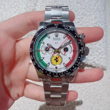 Rolex Cosmograph Daytona 126500LN Italian Flag Ferrari Dial Watch
