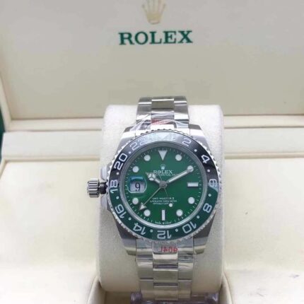 Rolex GMT-Master II 126720VTNR Left-Handed Green Dial Watch