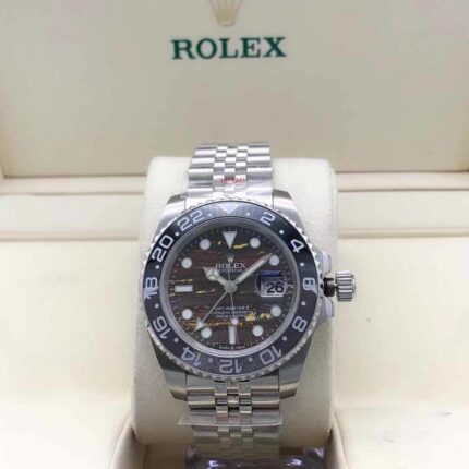 Rolex GMT-Master II 126710GRNR Tiger Iron Dial Watch
