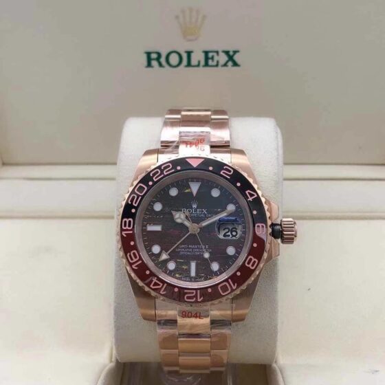 Rolex GMT-Master II 126715CHNR Tiger Iron Dial Watch