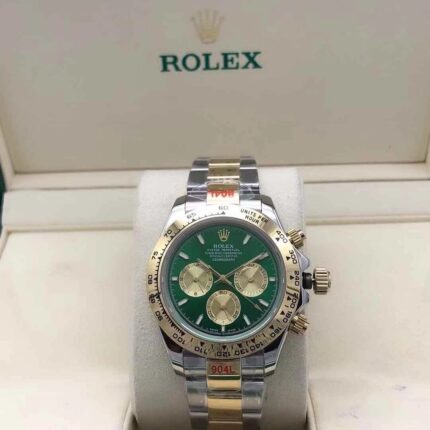 Rolex Cosmograph Daytona 126508 Green Dial Yellow Gold Watch