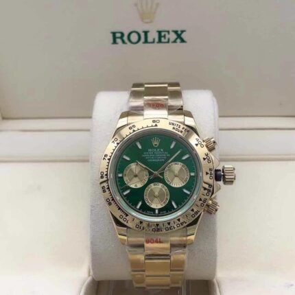 Rolex Cosmograph Daytona 126508 Green Dial Yellow Gold Watch