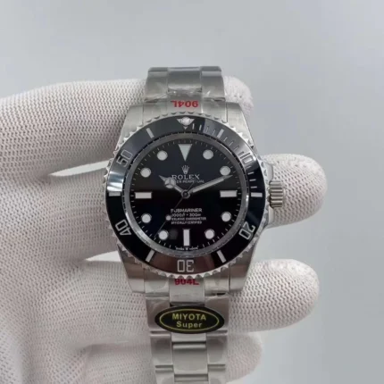 Rolex Submariner 41mm No Date 124060 black dial luxury men's watch