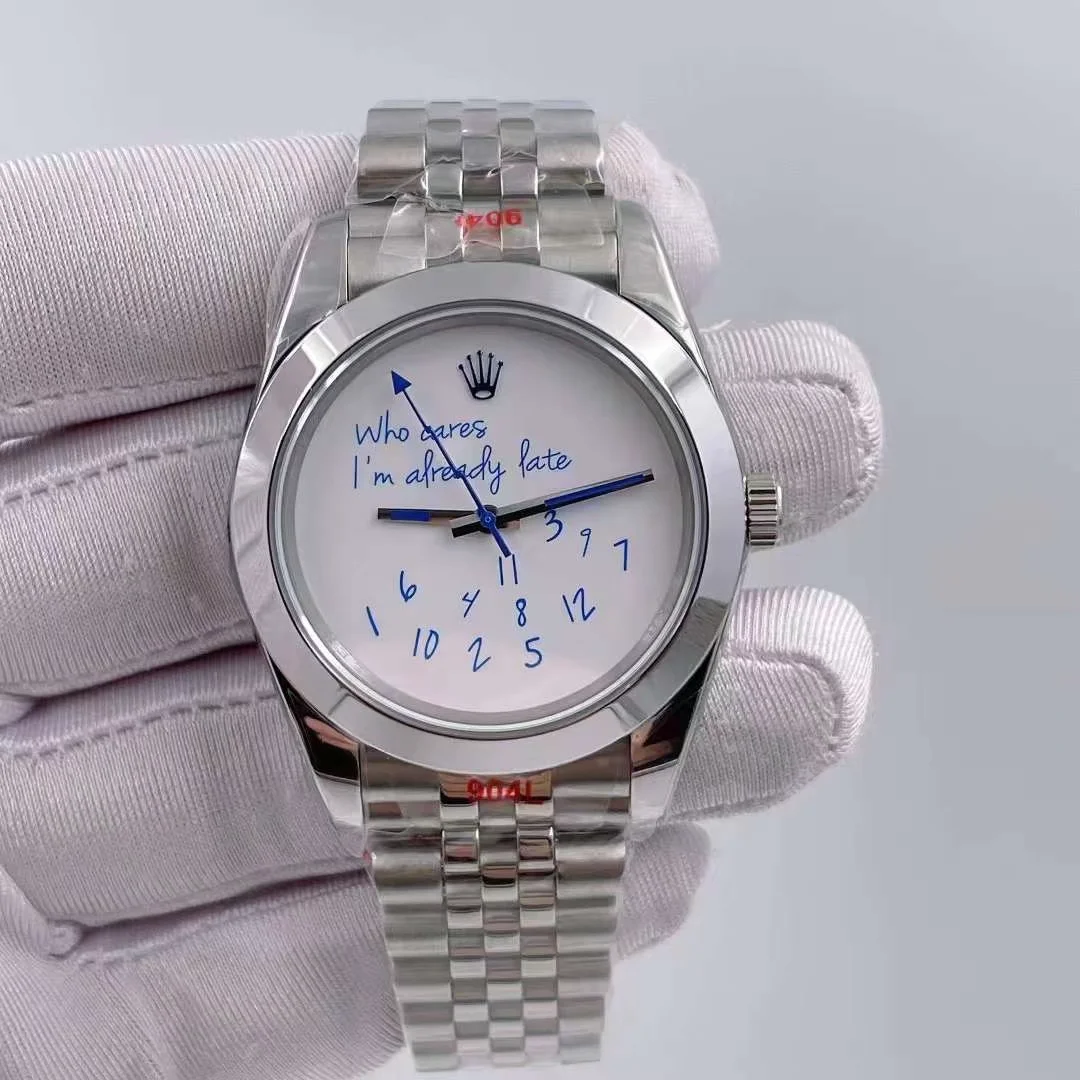 1285-0 U1 Factory Rolex Datejust 41mm 126300 white dial luxury men watch